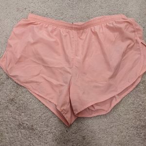 Nike dri fit shorts pink
